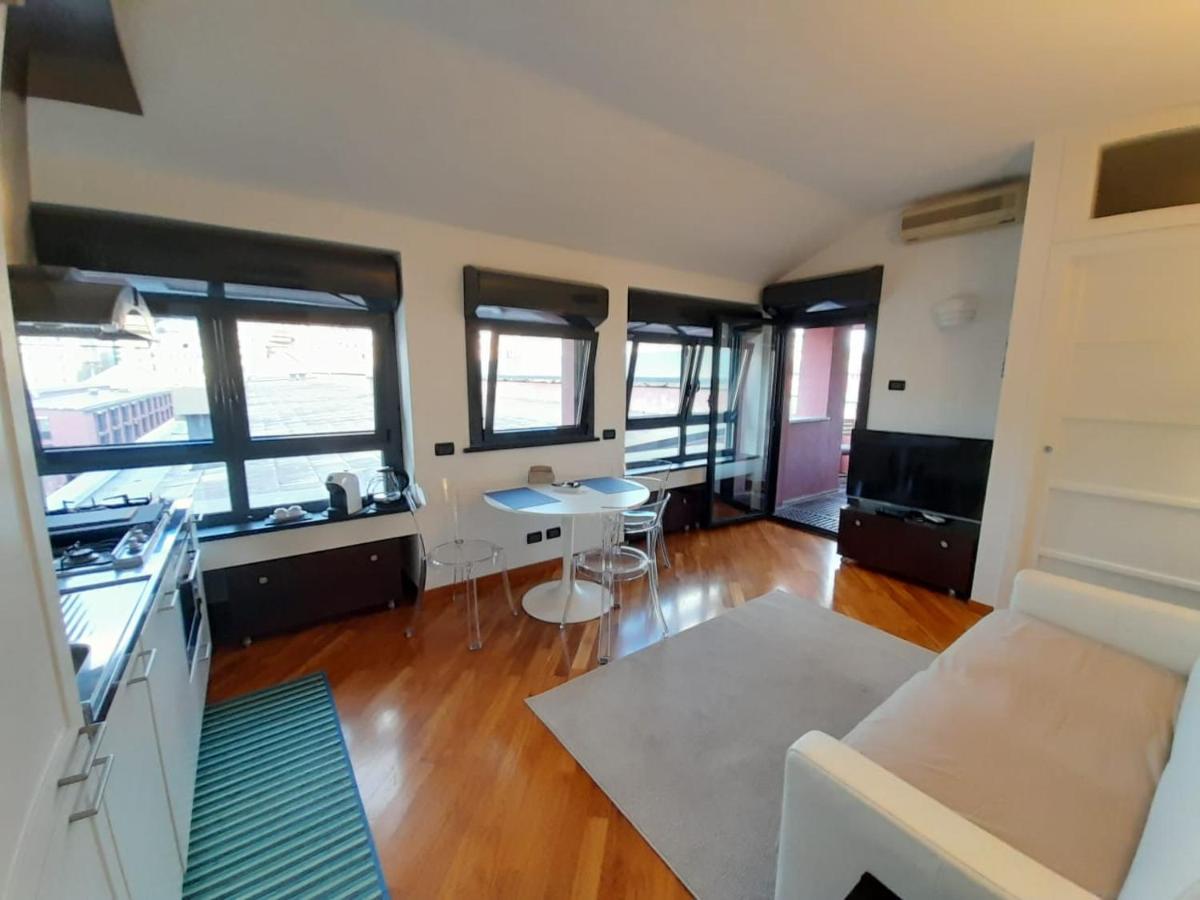 热那亚Bilocale Vista Mare Con Terrazzo-Porto Antico- Parcheggio Scontato公寓 外观 照片