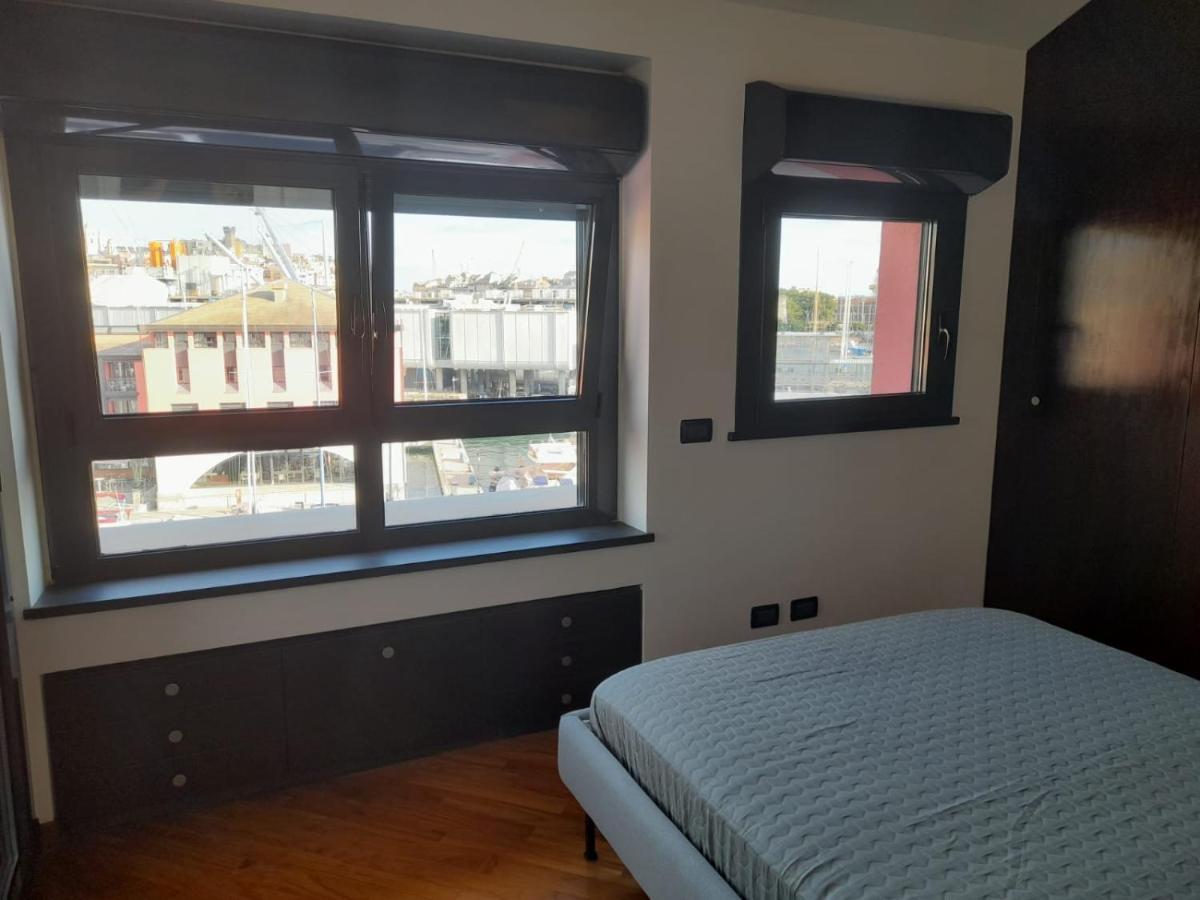 热那亚Bilocale Vista Mare Con Terrazzo-Porto Antico- Parcheggio Scontato公寓 外观 照片