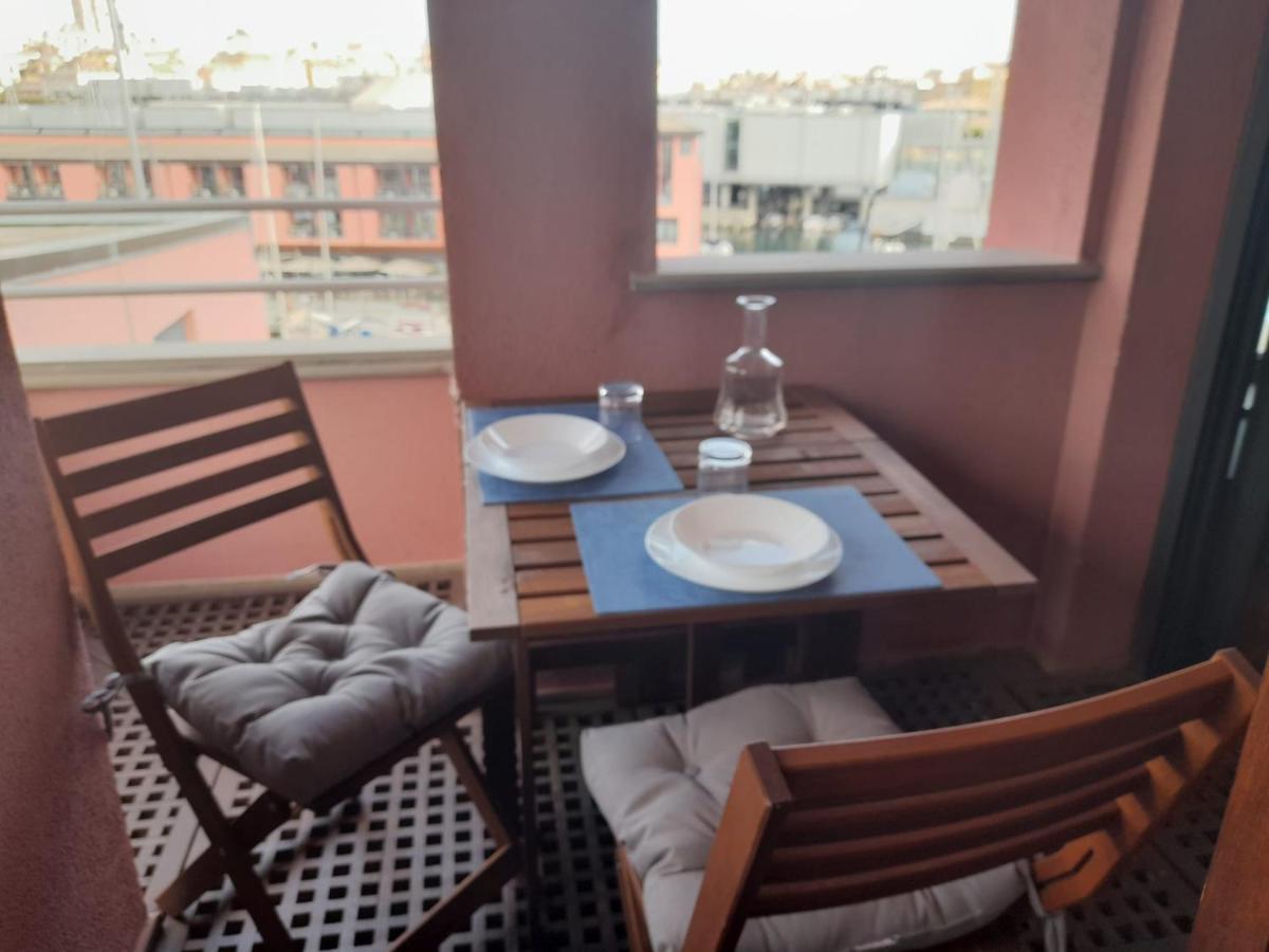 热那亚Bilocale Vista Mare Con Terrazzo-Porto Antico- Parcheggio Scontato公寓 外观 照片