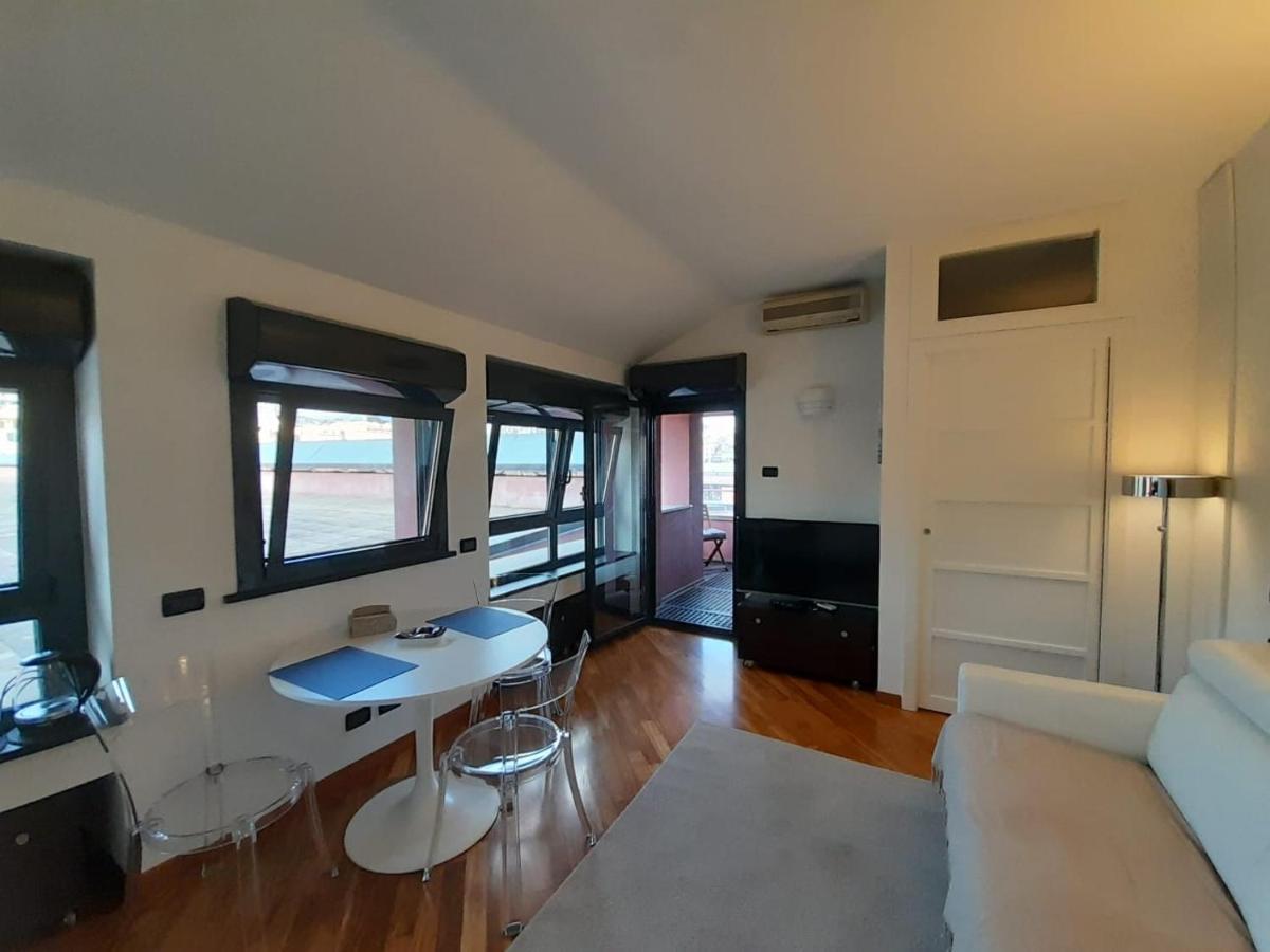 热那亚Bilocale Vista Mare Con Terrazzo-Porto Antico- Parcheggio Scontato公寓 外观 照片