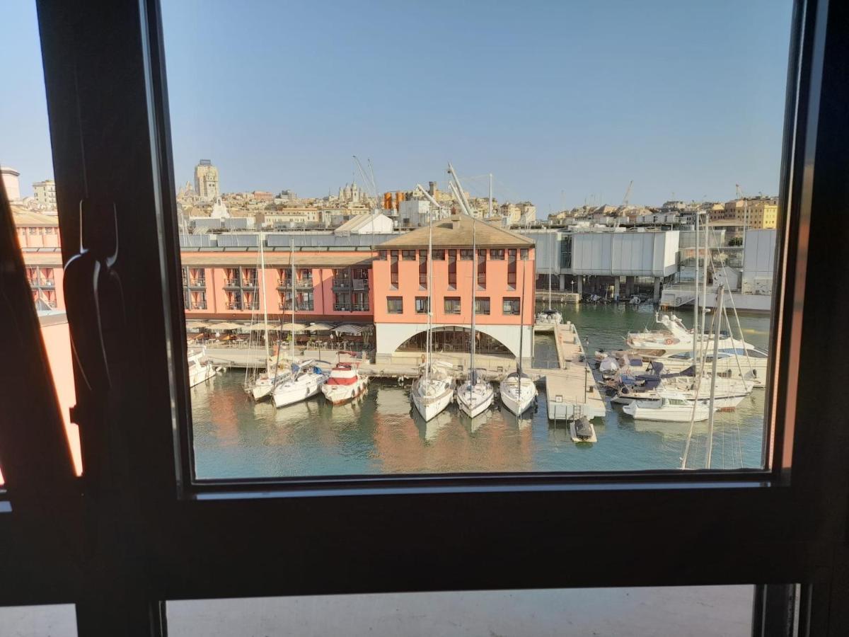 热那亚Bilocale Vista Mare Con Terrazzo-Porto Antico- Parcheggio Scontato公寓 外观 照片