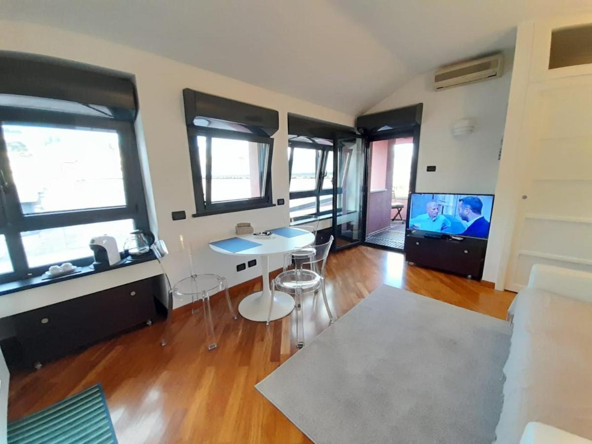 热那亚Bilocale Vista Mare Con Terrazzo-Porto Antico- Parcheggio Scontato公寓 外观 照片